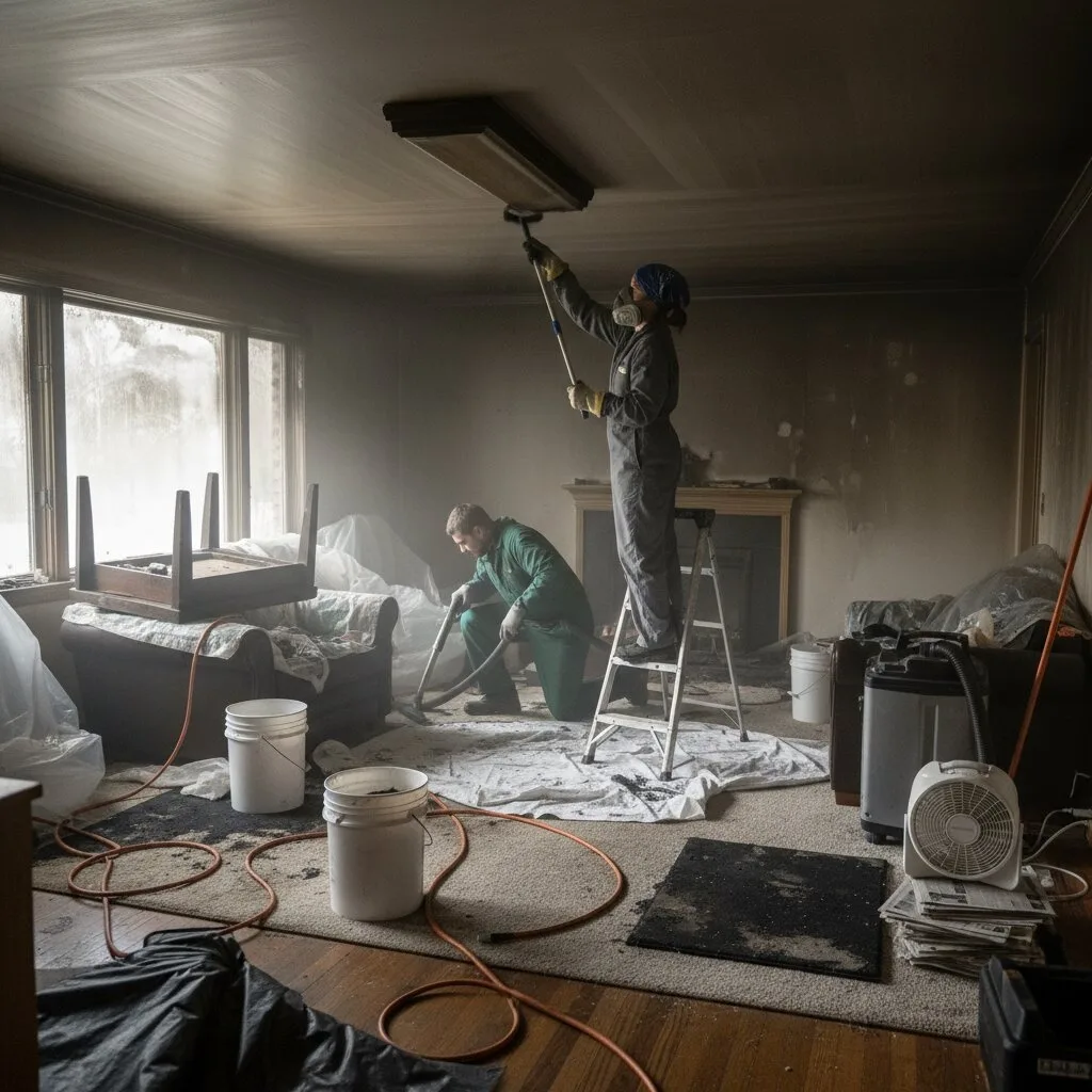 Fire Damage Restoration in Pico Rivera, CA
